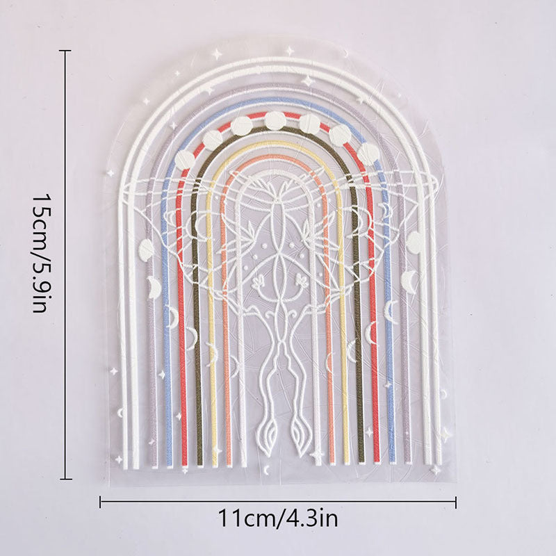 Sun Catcher Rainbow Glass Sticker