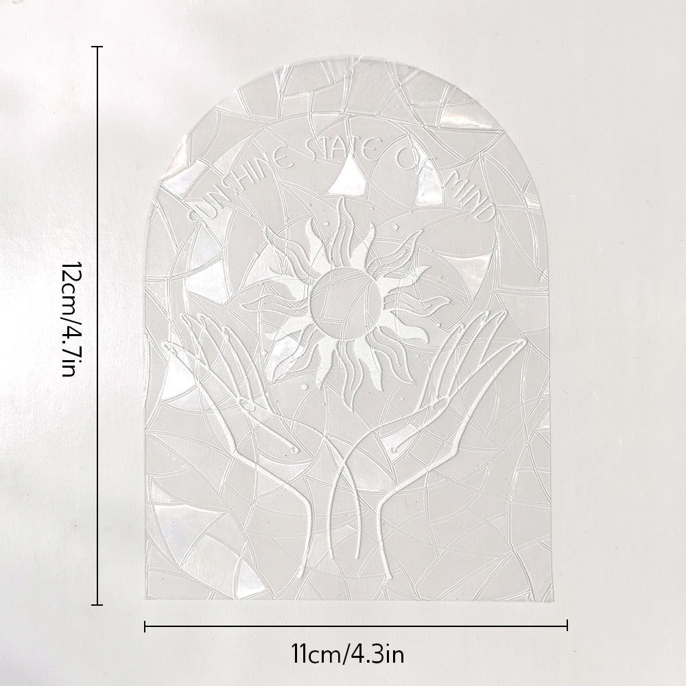 Sun Catcher Rainbow Glass Sticker