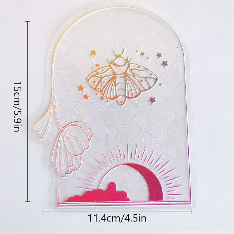 Sun Catcher Rainbow Glass Sticker