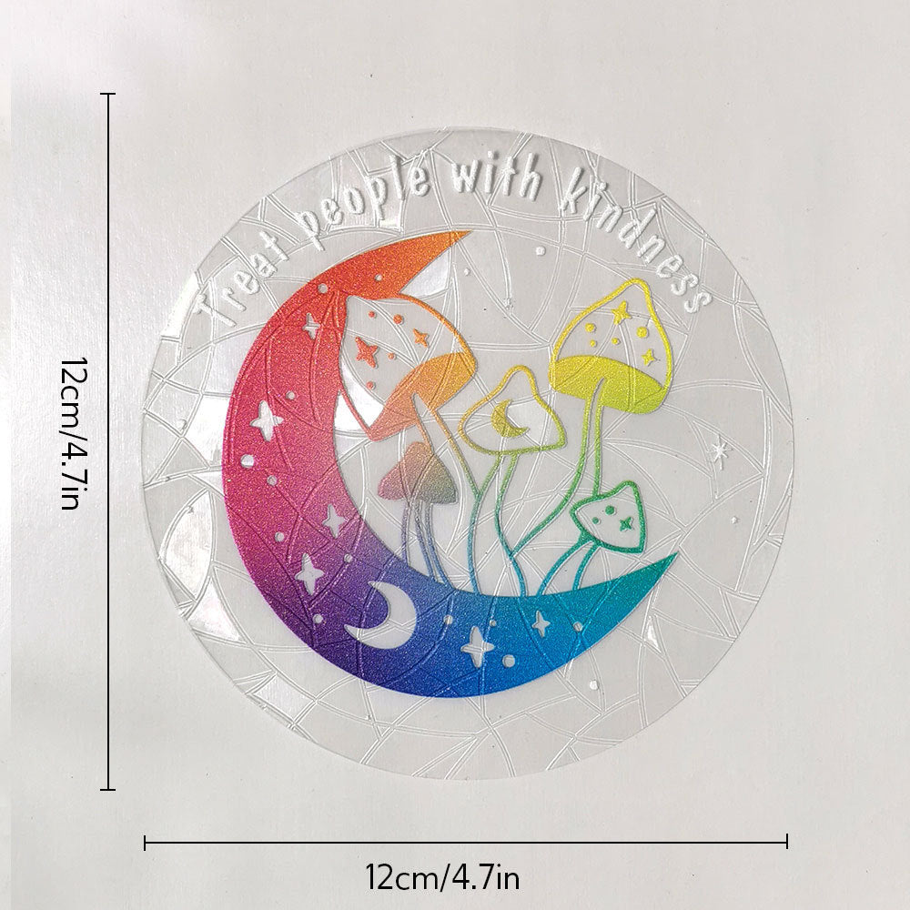 Sun Catcher Rainbow Glass Sticker