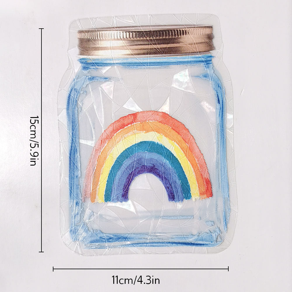 Sun Catcher Rainbow Glass Sticker