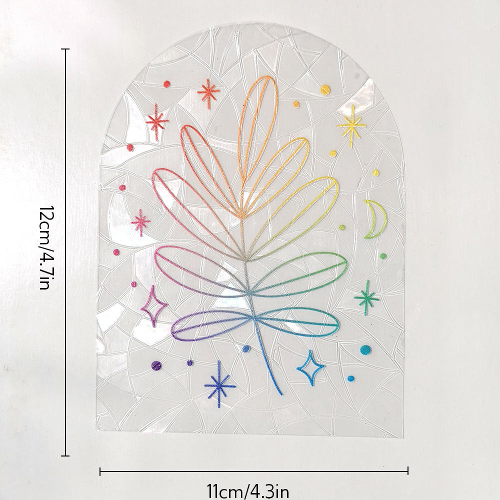 Sun Catcher Rainbow Glass Sticker