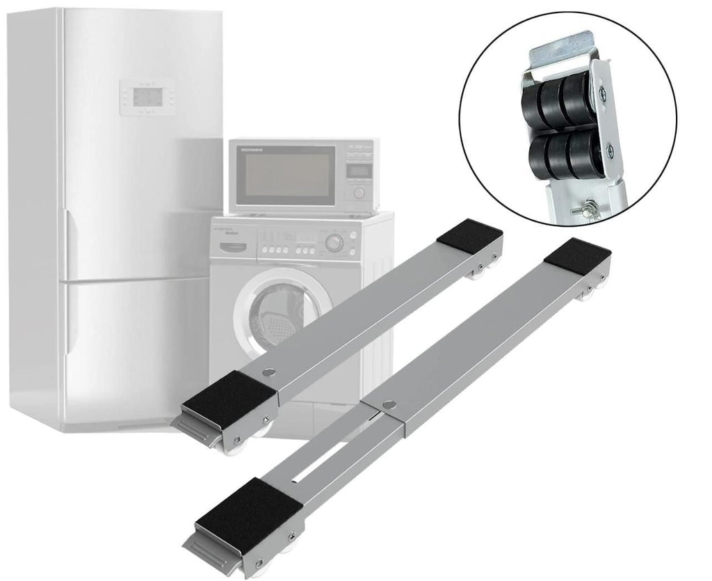 Multi-Functional Adjustable Trolley Fixed Mount Racks Holder (Pair of 1)