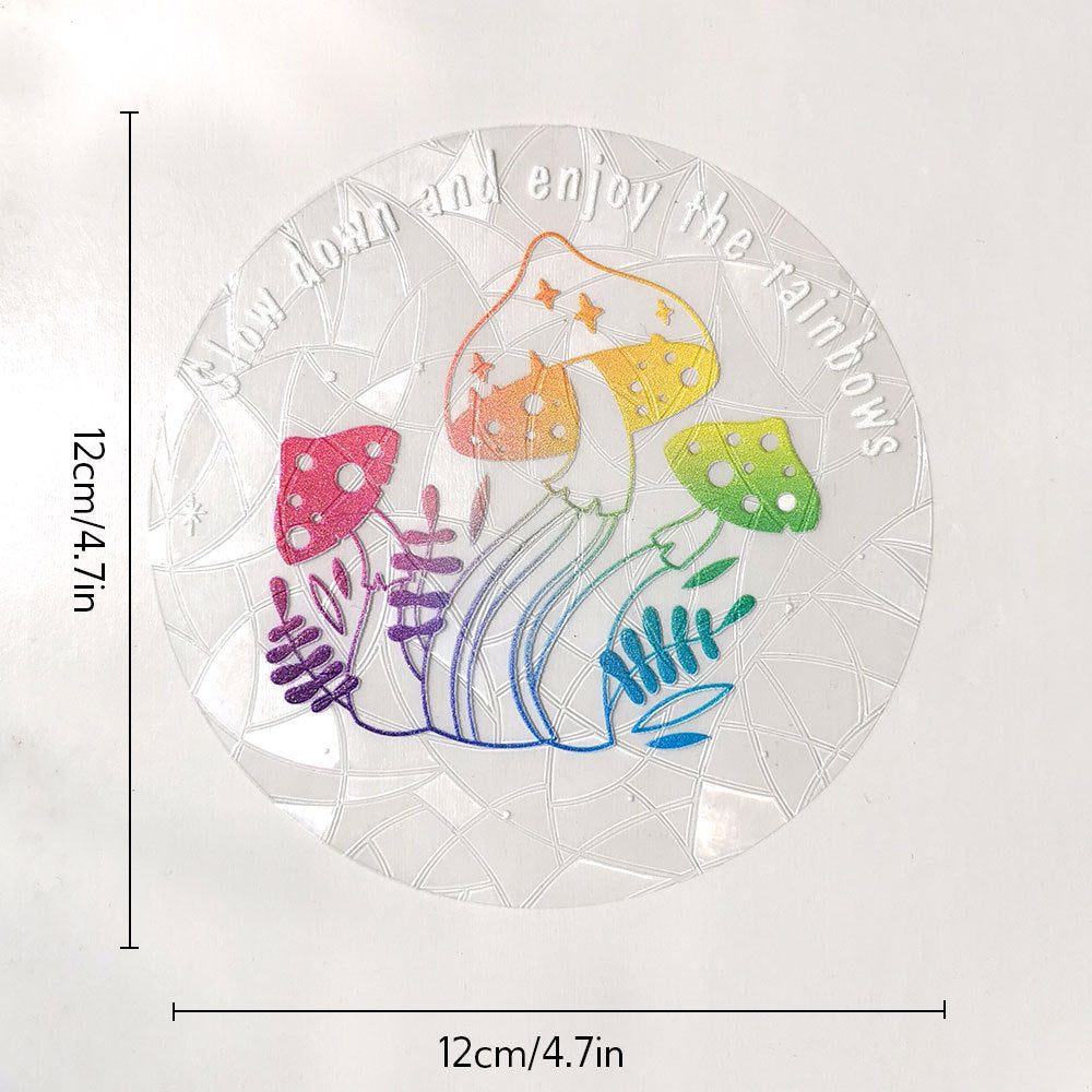 Sun Catcher Rainbow Glass Sticker