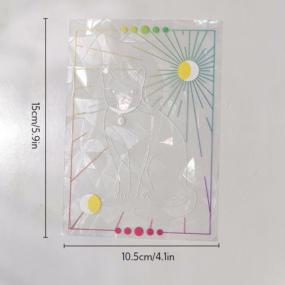 Sun Catcher Rainbow Glass Sticker